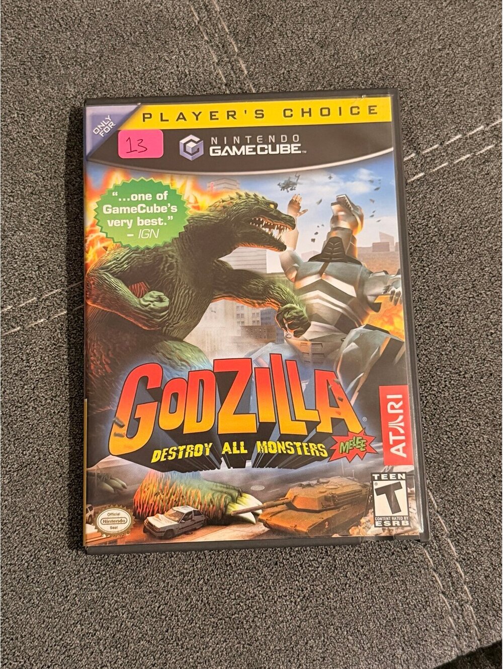 Godzilla Destroy All Monsters Melee for Nintendo GameCube